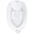 Set 3 piese New Baby Luxury Baby Nest cu paturica si pernuta in forma de inima Minky Heart White