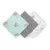 Set 3 scutece Babyono cu fibre bambus natural gri