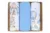 Set 3 scutece din finet 70×80 cm in cutie Blue Mix