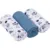 Set 3 scutece din muselina Infantilo albastruspace