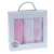 Set 3 scutece muselina Gamberritos 70×70 cm roz