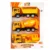Set 3 vehicule de constructie, Maxx Wheels, Galben