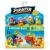 Set 4 figurine, Piratix, Golden Treasure, Captain Hat Trick