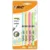 Set 4 markere evidentiatoare, Bic, culori pastel