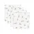 Set 4 museline din bumbac si bambus Dreamland 30 x 30 cm