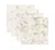 Set 4 museline multifunctionale din bumbac si bambus Boho 30×30 cm