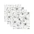 Set 4 museline multifunctionale din bumbac si bambus Eucaliptus + Moonlight 30 x 30 cm