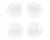 Set 4 protectii colturi KikkaBoo Ball shape Small