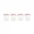 Set 4 recipiente gradate 200 ml ermetice Dolce Candy