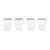 Set 4 recipiente gradate 250 ml ermetice Dolce Candy