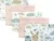 Set 5 batistute din bumbac pentru copii 38×38 cm Pastel