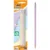 Set 5 creioane grafit cu radiera si mina Hb, Bic, Evolution Pastel