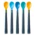 Set 5 linguri din silicon cu strat antibacterian Tommee Tippee 4 luni +