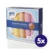 Set 5 museline din bumbac organic 70x70cm Old Times Girls Pastels XKKO