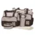 Set 5 piese cu Geanta multifunctionala pentru mamici Cangaroo Mama Bag Stella Brown compartimente practice,cu maner reglabil,husa termoizolanta pentru biberon,salteluta, gentuta suzete si geanta scutece