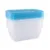 Set 5 recipiente rectangulare cu capac pentru pastrarea hranei 0.5 litri transparent