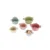 Set 6 forme baie Jipy stivuibile plastic bio