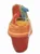 Set 6 jucarii de nisip Medium Bucket Red  Orange
