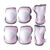 Set 6 protectii sport, 3-5 ani, Yvolution, Pink