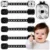 Set 6 sigurante mobilier pentru copii Ricokids Negru multifunctionale ,utilizare multipla, instalare cu adeziv 3M ,21.8×7.3 cm