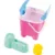 Set 6 ustensile de joaca pentru nisip Beach Castle cu galetusa si accesorii Pink