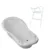 Set Cadita 86 cm cu suport metalic Duck Gri