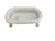 Set Cadita pliabila Little Mom cu Termometru si Hamac pentru copii Grey
