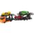 Set Camion transportator cu masinute Teamsterz, Portocaliu