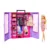 Set Papusa Barbie cu dulap, haine si accesorii