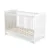 Set Patut din lemn 120×60 cm multifunctional transformabil in patut junior Cangaroo Albero Alb + Saltea cu husa detasabila din microfibra 10 cm grosime Nichiduta Cocos Comfort +