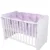 Set Protectii Laterale pentru pat 4 Piese Lorelli, Violet