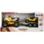 Set Super ATV cu remorca si barca, Maxx Wheels, Galben