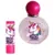 Set apa de toaleta si balsam de buze Unicorn Love Lorenay caseta metalica Heart
