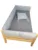 Set aparatori laterale Maxi pentru pat Montessori 90×200 cm Stelute pe gri