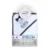 Set cadou bebelusi prosop cu gluga si 5 mini prosopele little boy
