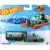 Set camion cu remorca, Hot Wheels, Track Fleet, Speed Hauler, JCM66