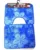 Set de 3 covorase de baie mari Nova Home albastru flori 50×80 cm