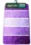 Set de 3 covorase de baie mari Nova Home mov dungi 50×80 cm