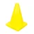 Set de 4 conuri, YG Sport, Obstacle Soccer, 18 cm, Galben