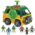 Set de Joaca Rulota Testoaselor Ninja cu 6 figurine Tales of the TMNT Mutation Station