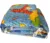 Set de aparatori pufoase h35 pat 120×60 cm DeLuxe Distractie cu Aiurila pe albastru