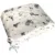 Set de aparatori pufoase h35 pat 120×60 cm DeLuxe Litere nazdravane