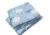Set de aparatori pufoase h35 pat 120×60 cm DeLuxe Nori cu luna albastru