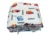 Set de aparatori pufoase h35 pat 140×70 cm DeLuxe Cars pe alb