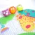 Set de baie Knorr Toys 4 piese, include covoras de baie din PVC 69×39 cm si 3 jucarii animalele junglei 6 luni+