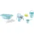 Set de baie cu 6 piese BabyJem Bebe Lux Blue