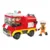 Set de constructie Qman Camion de Pompieri 108 piese