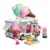Set de constructie Qman Cherry Mew Mew Music Festival Camionul de Inghetata 388 piese