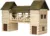 Set de constructie arhitectura, Walachia, Pod, 259 piese din lemn