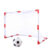 Set de fotbal 2 in 1 King Sport, Rosu/Alb